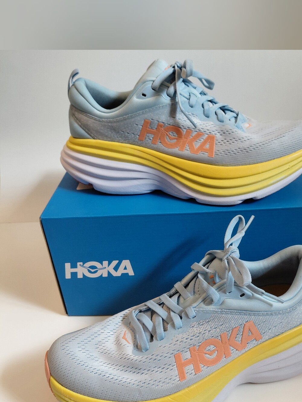 HOKA W Bondi 8 Walking, Running, Athletic Sneaker